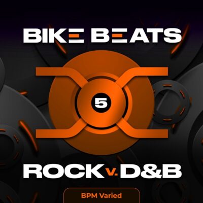 Bike Beats 5 rock v. d&b front cover